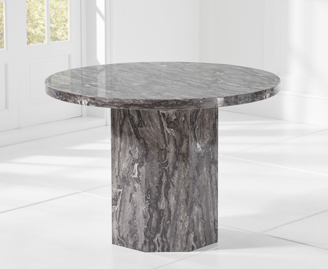 Custom Round Natural Marble Table Top Stone Base Dinner Room Furniture Coffee Table Luxury Green Marble Dining Table