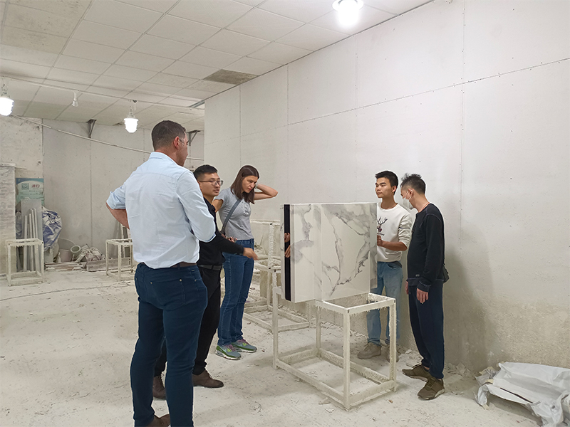 Stainless Steel Dining Table and Chairs Production Base