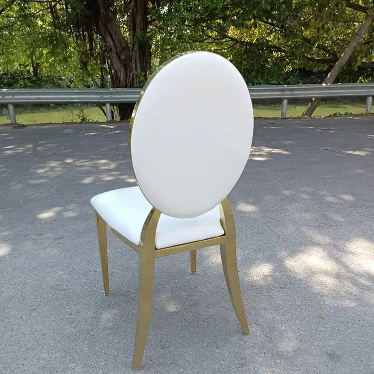 Stainless steel dining clear for banquet chiavari luxury king wholesale event cheap gold chair and tables throne wedding chairs
