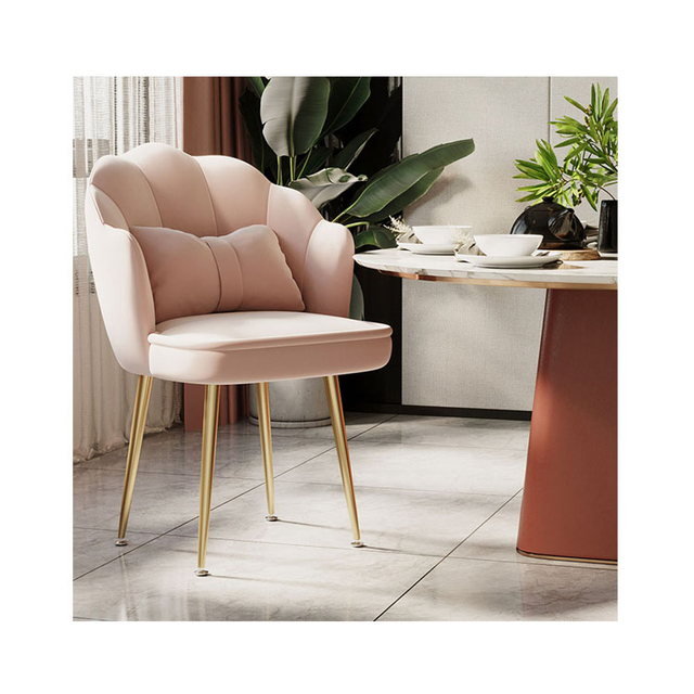 Modern Living Room Restaurant Home Dining Furniture Metal Lounge Leisure Chair