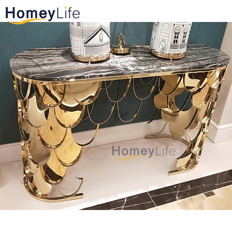 Customizable Luxury Stone Coffee Table Living Room Marble Furniture Console Travertine Dining Table Marble Dining Table