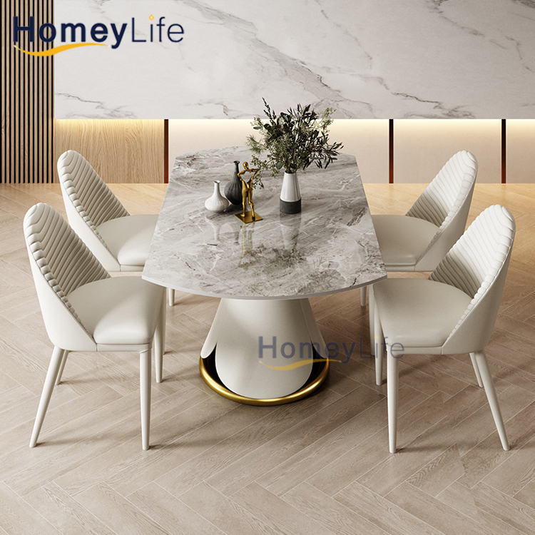 Italian Modern Folding Extendable Dining Table Sets