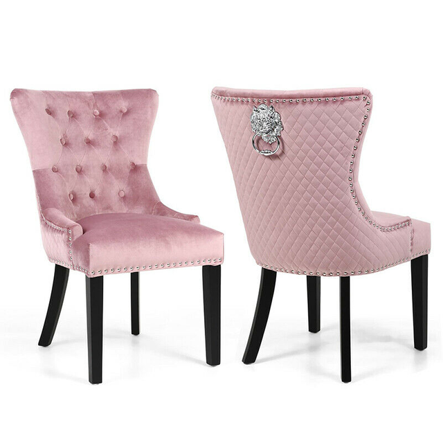 Gold Stainless Steel Banquet Dining Chair Sets for Wedding Events