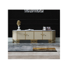 Hot Sales Furniture Modern Metal TV Stand with Marble Top