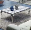 Nordic Marble Top with Wood Body Tea Center Table Coffee Table for Living Room