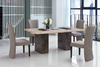 Luxury Restoration Marble Restaurant Home Room Furniture Sets Coffee LED Dining Table