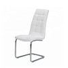 Italian PU Leather Cushion Dining Chair Chrome Wholesale Luxury Home Furniture Supplier Hotel Dining Chairs