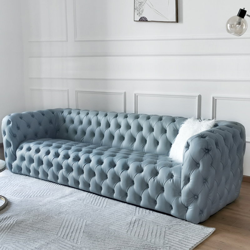 Hot Sales Wholesale Modern Living Room Fabric Leather Cover L Shape 3 Seater Sofa Set