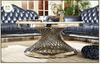 Modern Simple Decorative Living Room Home Furniture Set Nesting Marble Tea Table Top Round Base Side Coffee Table