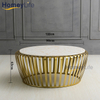 Home Furniture Round Marble Coffee Table