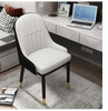 Italian PU Leather Cushion Dining Chair Chrome Wholesale Luxury Home Furniture Supplier Hotel Dining Chairs