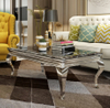 Nordic Marble Top with Wood Body Tea Center Table Coffee Table for Living Room
