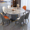Hot Sale Home Furniture Living Room Dining Set 1 Table 4 Chairs Simple Design Extendable Dining Table