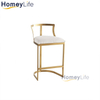Bar Furniture Metal Aluminum Frame Modern High Outdoor Chair Stools