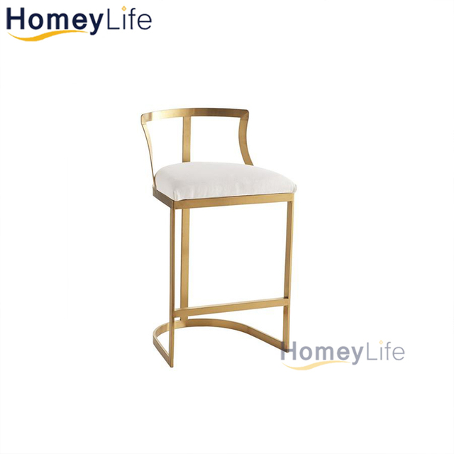 Bar Furniture Metal Aluminum Frame Modern High Outdoor Chair Stools