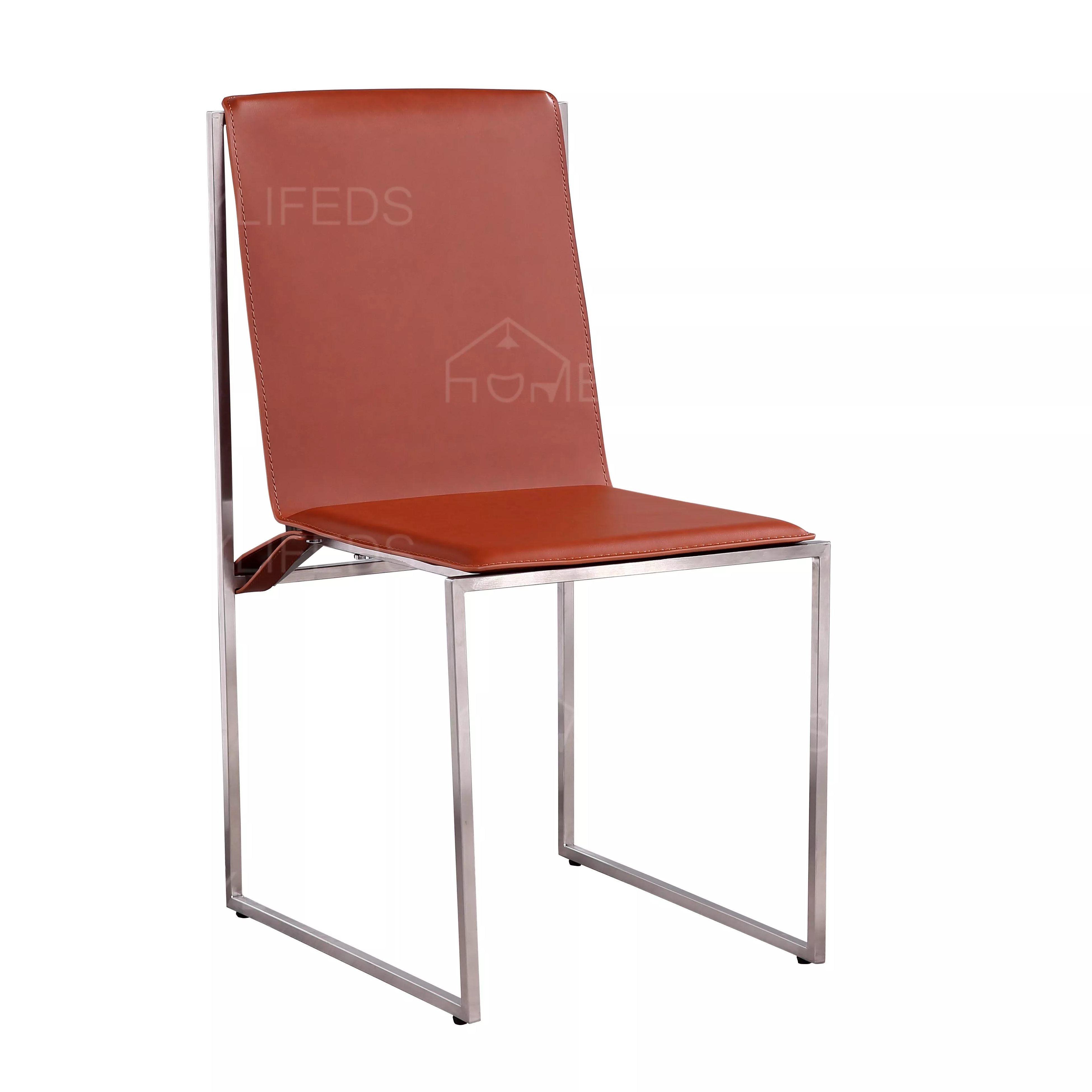 Modern Stainless Steel Dining Chair Upholstered Velvet Restaurant Side Chair Restaurant Dining Room Chair for Home Hotel