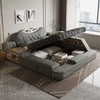 Multifunctional Smart Massage Tatami Bed Leather Modern Simple Bedroom 1.8m Double Queen Bed