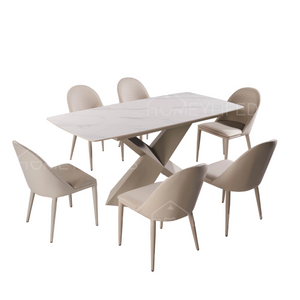 Wholesale New Design Metal Stainless Steel Legs with Marble Top Man Marble Table