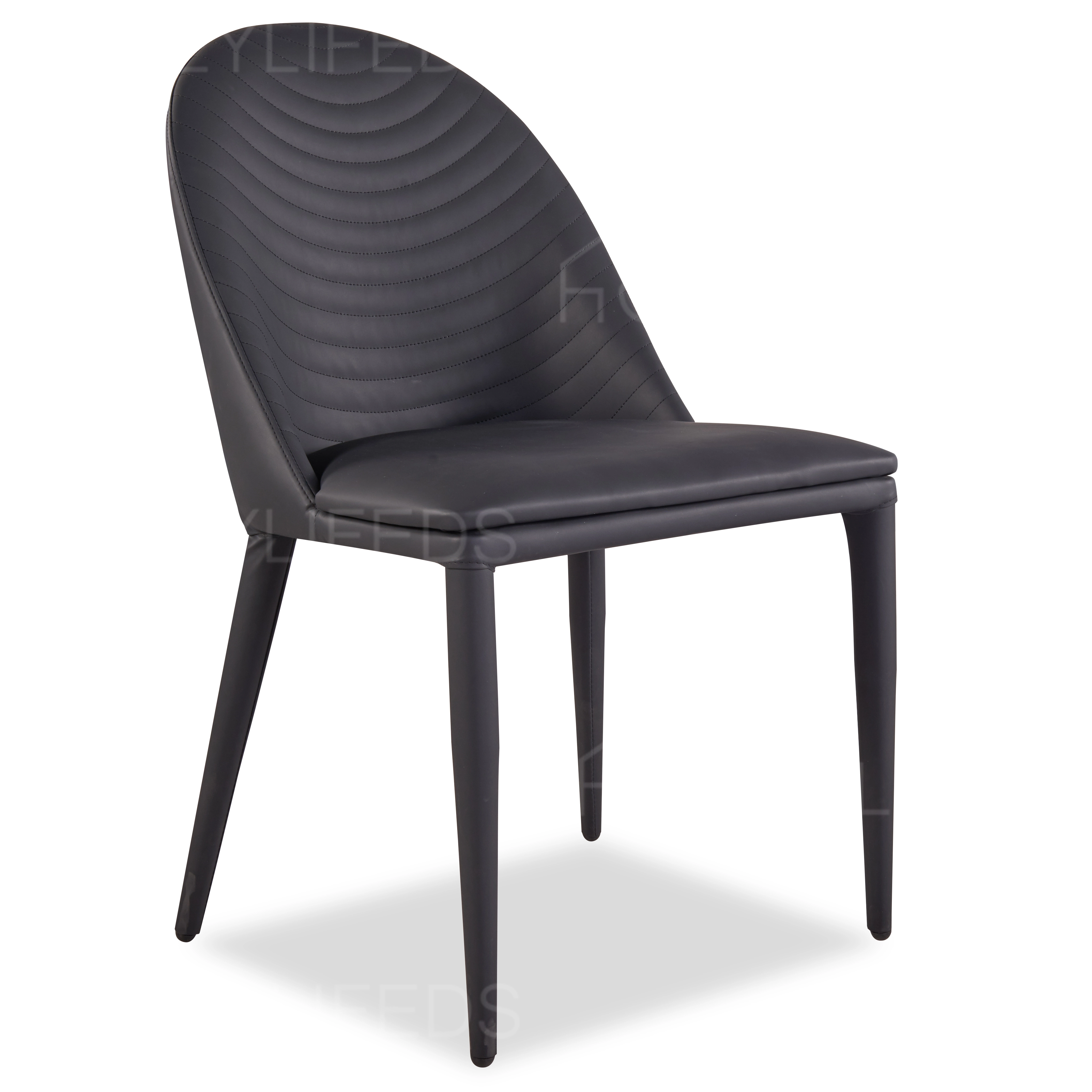 Luxury Modern Hotel Restaurant Dining Room Fabric Velvet Upholstered Dining Chair with Metal Legs