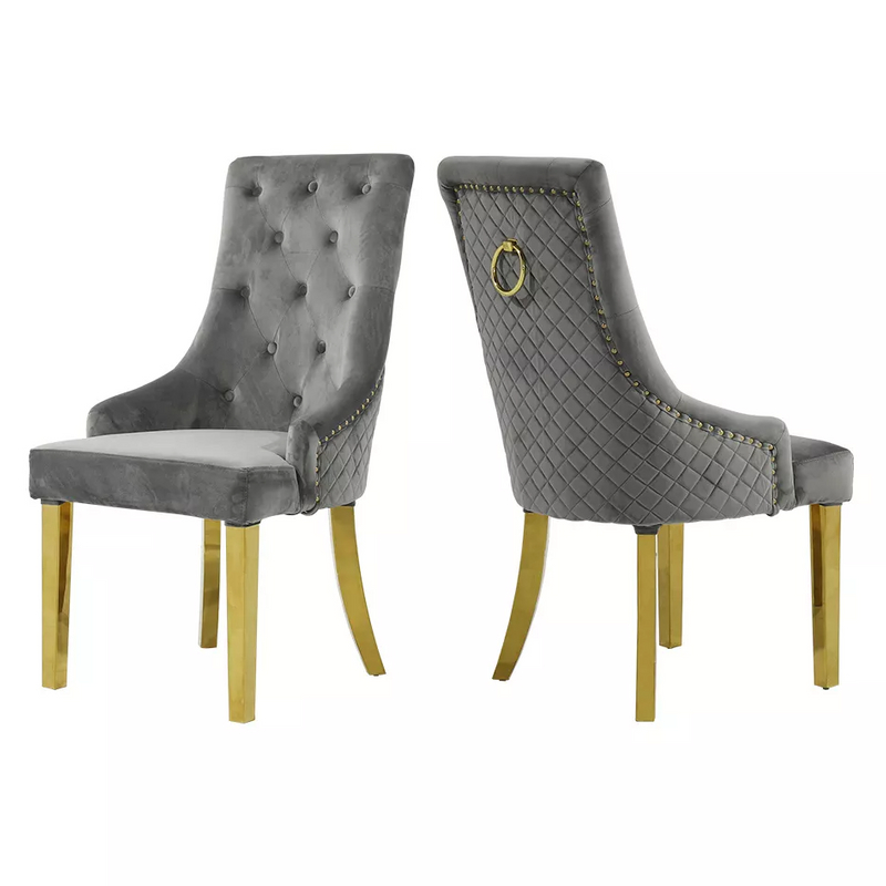 Wedding Furniture Comfortable Velvet Dining Chairs Modern Luxury