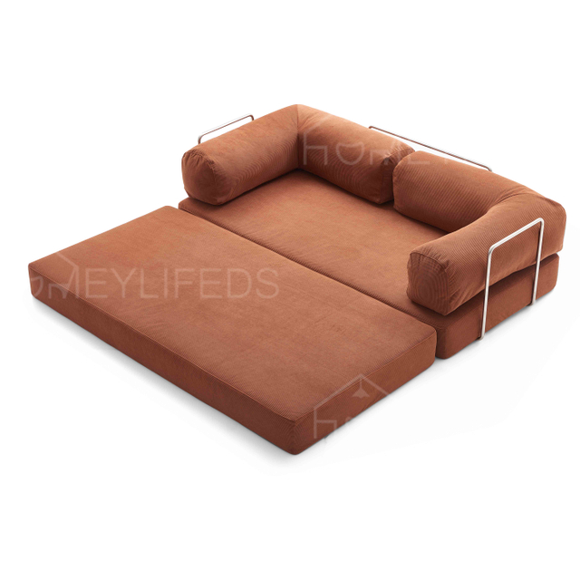 Compact Vacuum Compressed Sofa High Density Sponge Sectional with Modern Modular Design for Home Living