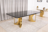 Simple and Light Luxury Dining Room Furniture Home Marble Dining Tables Living Room Table