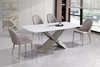 Elegant Modern Style Marble Set Luxury Metal Furniture for Home Kitchen Office & Hotel Dining Table