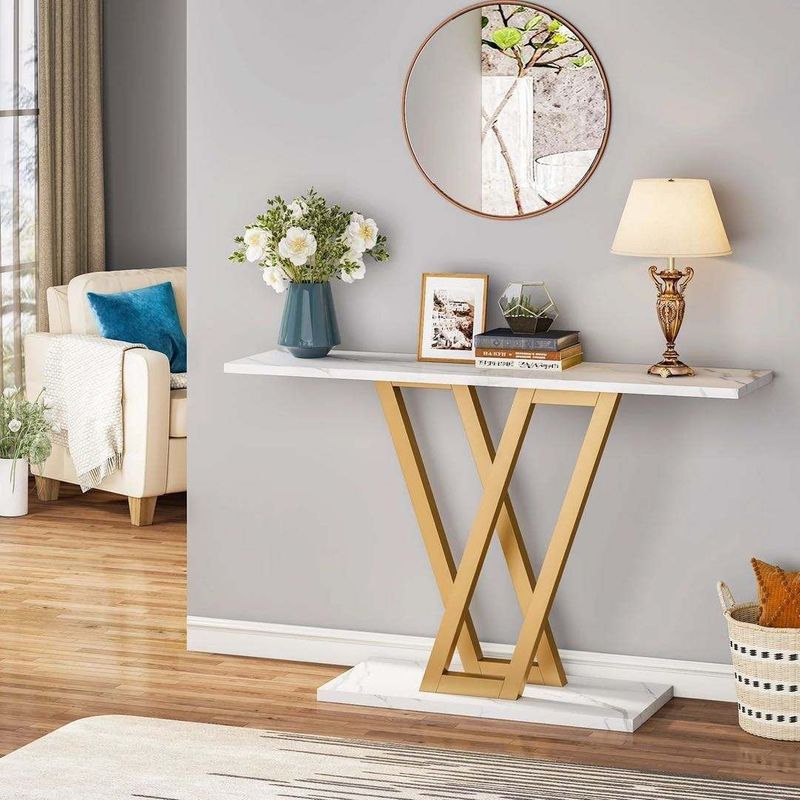 Modern Luxury Living Room Console Tables Stainless Steel Ld Titanium Console Tables