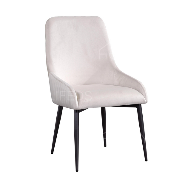 Modern Gold Stainless Steel Dining Chair with Velvet Upholstery High Quality Contemporary Home Furniture Dining Room Park Use