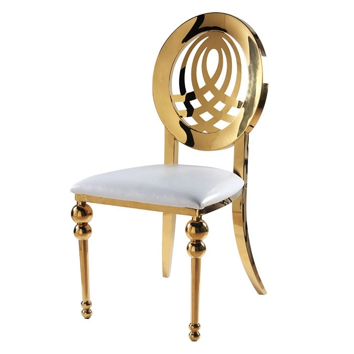 Dining Chair Leather Italian Modern Dining Chairs with Metal Legs Black Gold Genuine Leather Tufted Dining Chair