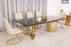 Simple and Light Luxury Dining Room Furniture Home Marble Dining Tables Living Room Table