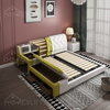 Modern Smart Furniture Leather Upholstered Bed With Storage King Queen Size Massage Multifunctional Smart Bed