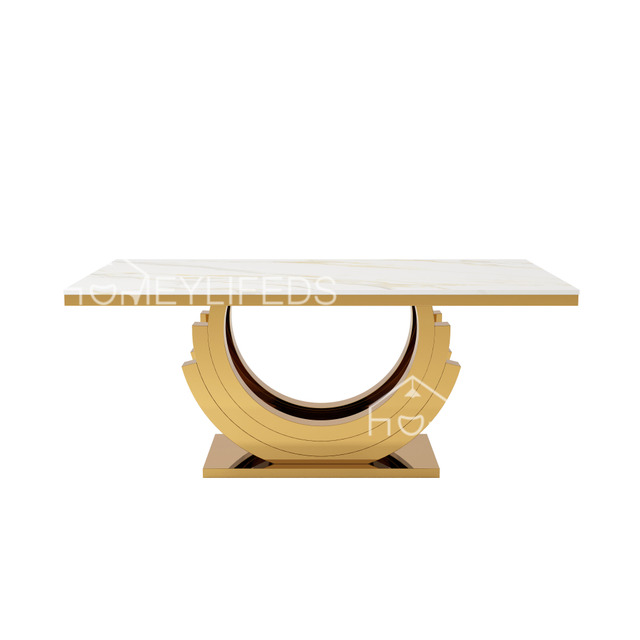 Home Furniture Dining Room Table Sets Dining Family Banquet Table With 6 Chairs Dining Table Set 8 Seater