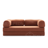 Wholesale Living Room Furniture Loveseat Compact Corduroy Cord Compressed Sofa Bed Modern Vacuum Compressed Sofa