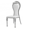 Foshan Wholesale Restaurant Chair Modern Luxury Stainless Steel Silver Velvet Dining Chair