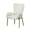 Modern Dining Furniture Stainless Steel Upholstery Velvet Dining Chair with Silver Legs