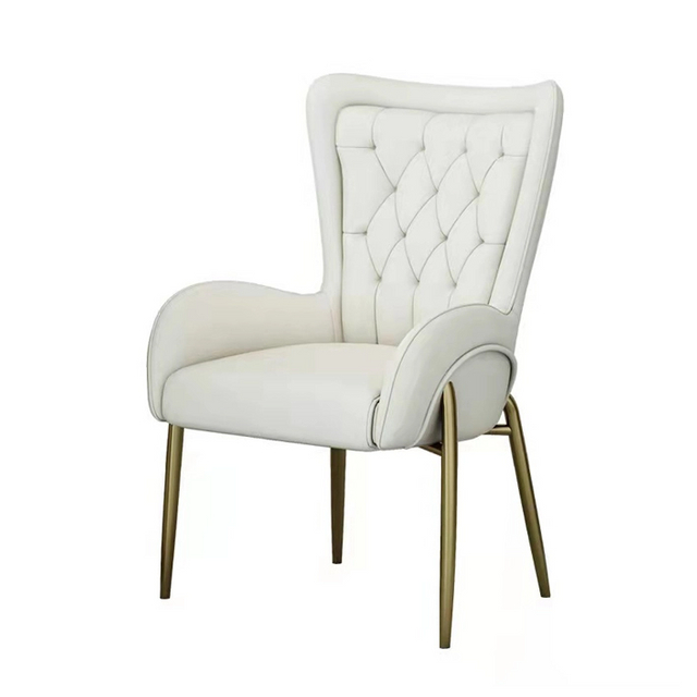 Modern Dining Furniture Stainless Steel Upholstery Velvet Dining Chair with Silver Legs