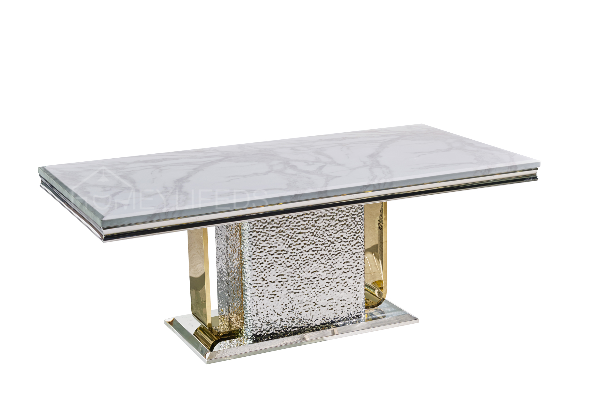 Top Quality Italian Light Luxury Marble Dining Table Modern Style Household Small Dining Table and Chair Set Home Furniture