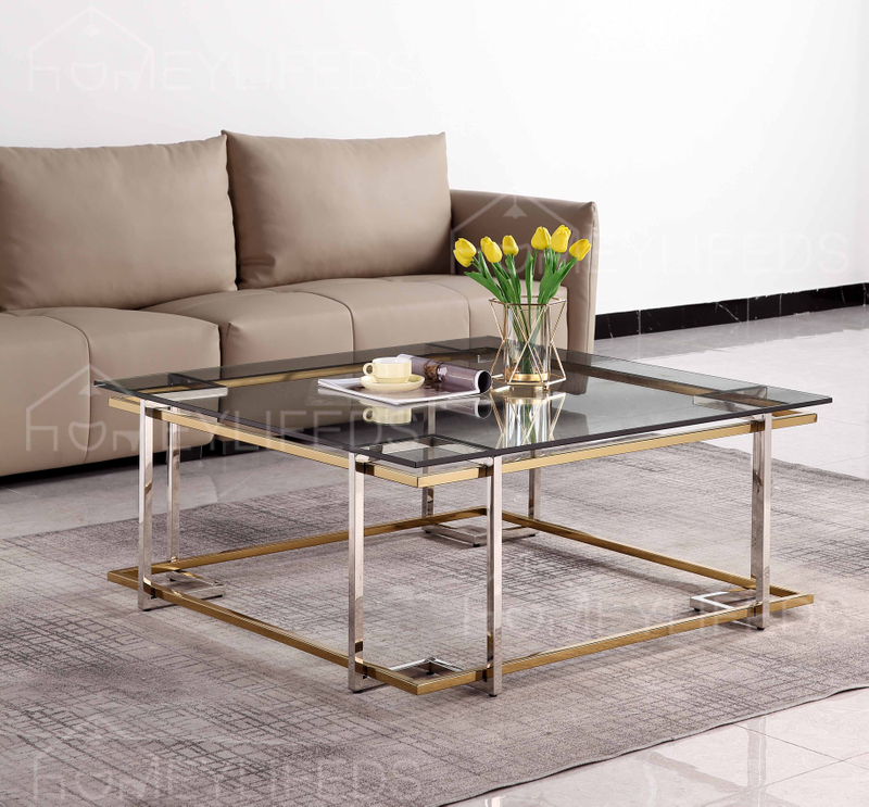 Living Room Furniture Hot Sale New Design Sintered Stone Or Marble Coffee Table