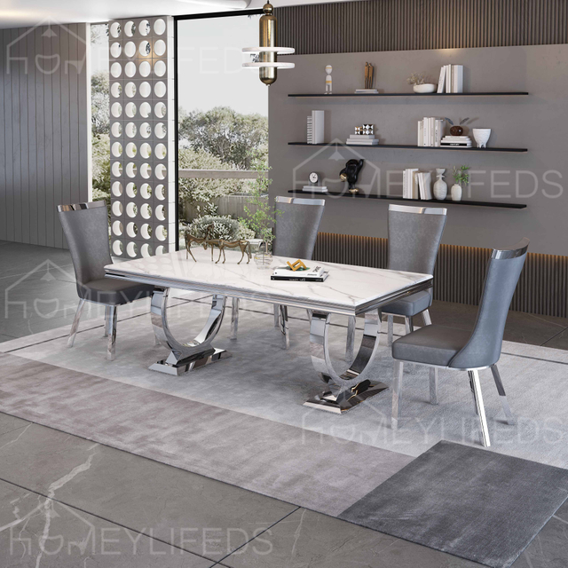 Picture Of 6 Seater Modern Dining Room Table And Chair China Made Set, Chair And Table For Dining Room
