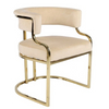 New Design Modern Cheap Dining Furniture Metal Frame Stainless Steel Dining Chair
