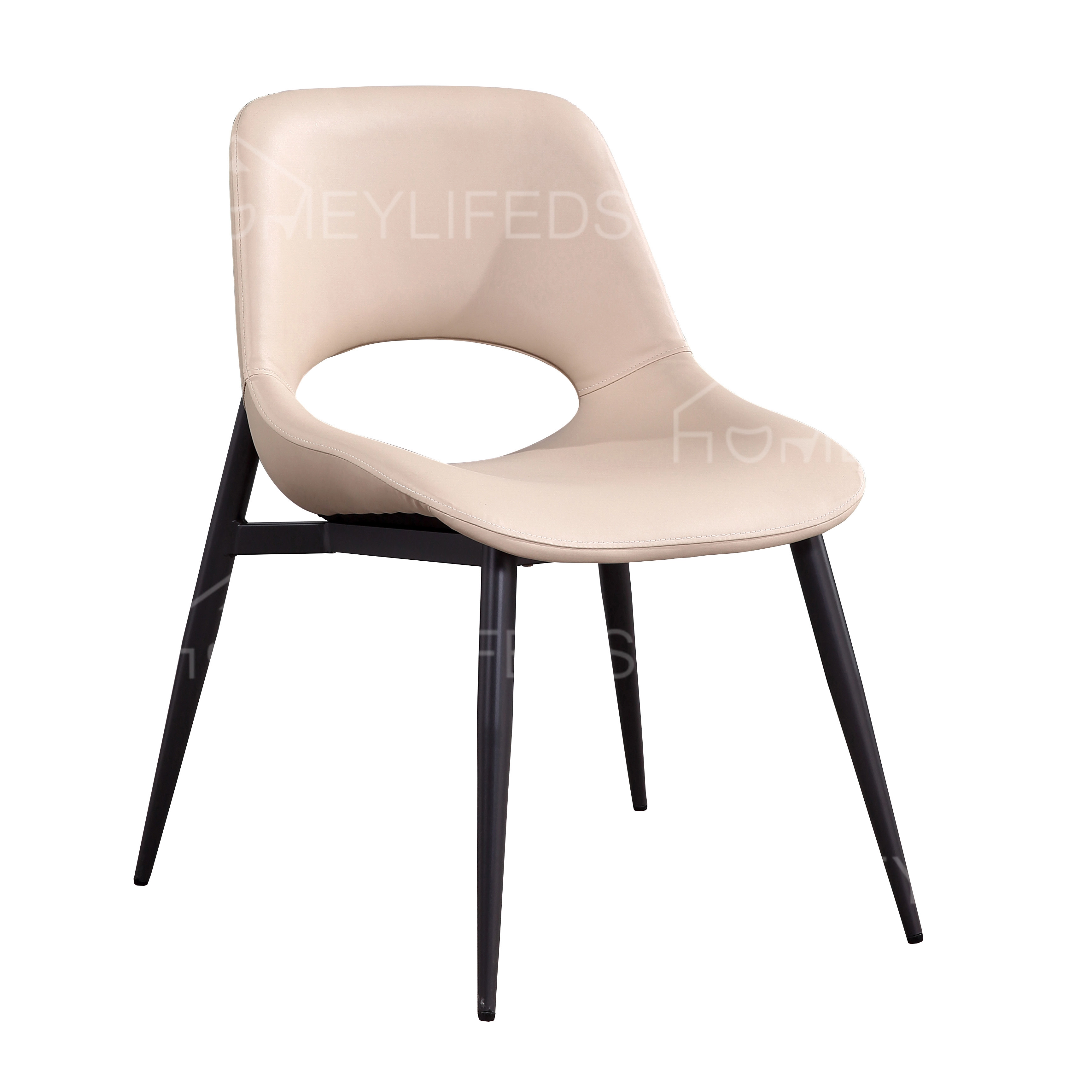 Custom Fabric Nordic Velvet Minimalist Dining Room Home Chair Modern Luxury Modern Metal Dining Table Chair