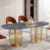 Customization Luxury Sets 6 Seater Dining Room Furniture Modern Wood Dining Tables With Chairs