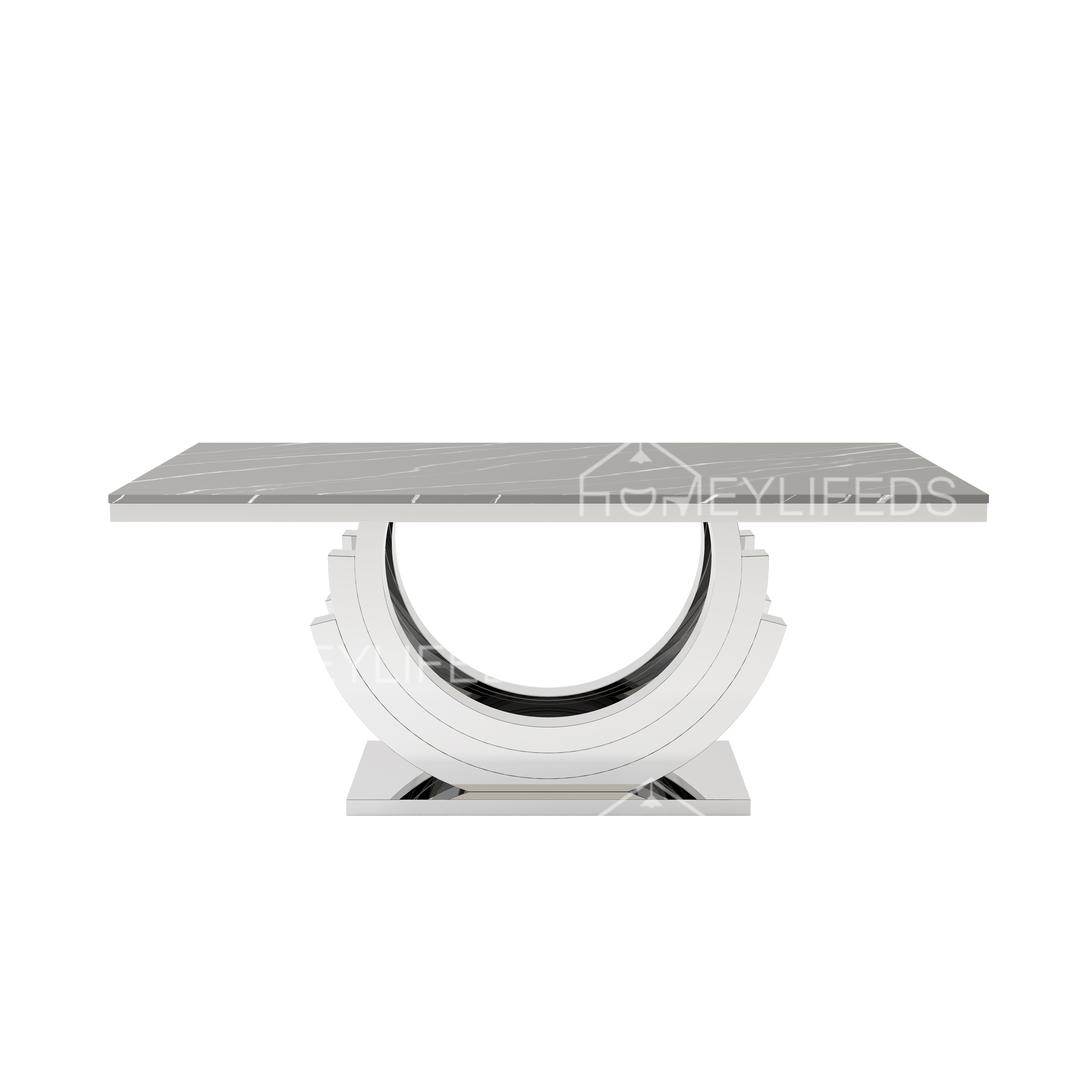 Factory Dining Room Furniture Marble Luxury Dining Table Set 6 Seater Italian Gold Metal Modern Dining Tables for Sale