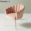 Velvet Upholster Dining Chair For Hotel 